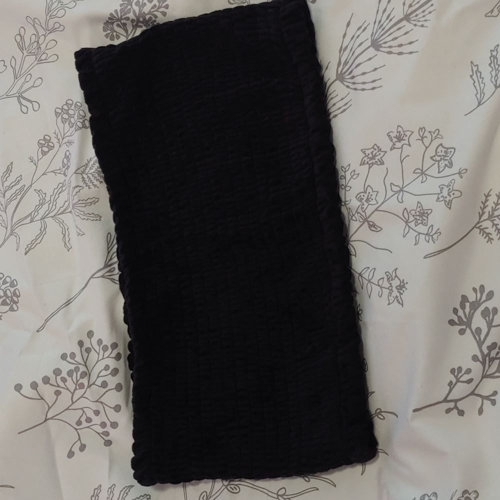 Velvet tube top/ bandeau